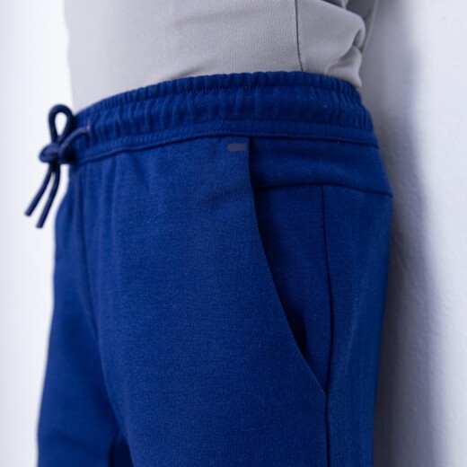 Short Menpi Alta Calidad Moda Niño Deportivo Azul S/C