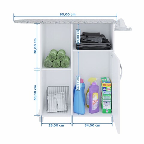 Mesa de Planchar Florence Notavel Blanco Mesa de Planchar Florence Notavel Blanco