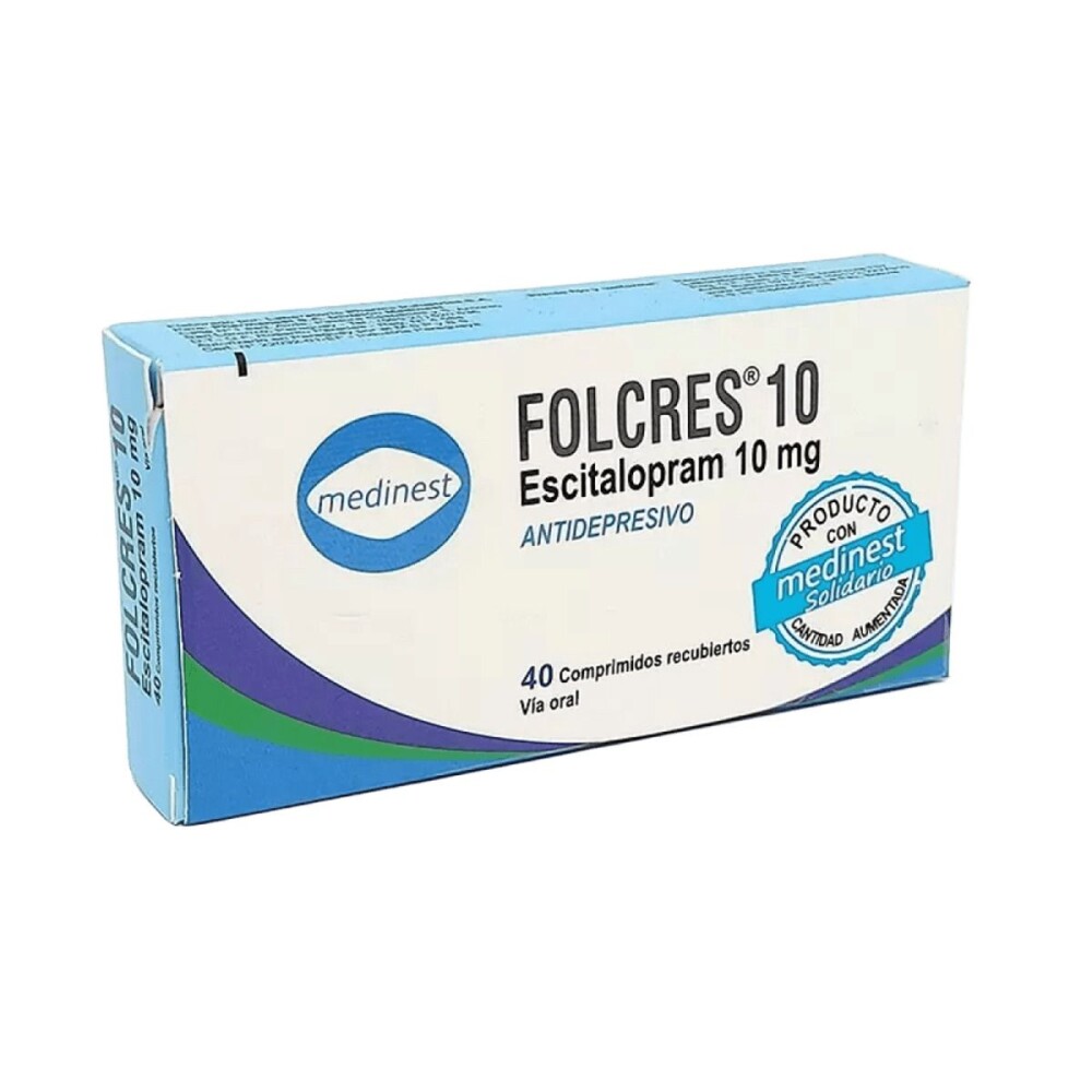 FOLCRES 10 MG. CJ X 40 COMP. única