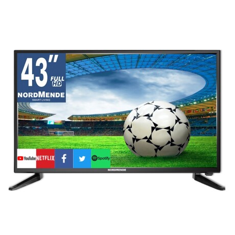 TV Led NordMende 43″ Full HD Smart con Sintonizador Digital Negro