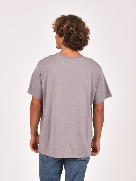 REMERA NAUPLIA GRIS OSCURO