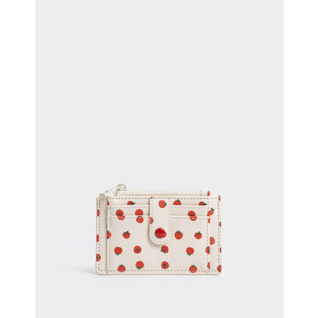 Tarjeteros Estampado Flores