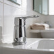 Griferia De Bidet Monocomando Cromo Quaranta Sprint CROMO