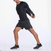 Polo Training Core Compression Hombre Black/silver