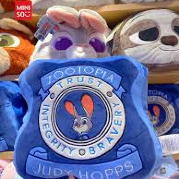 Almohadón Zootopia placa Judy Almohadón Zootopia placa Judy
