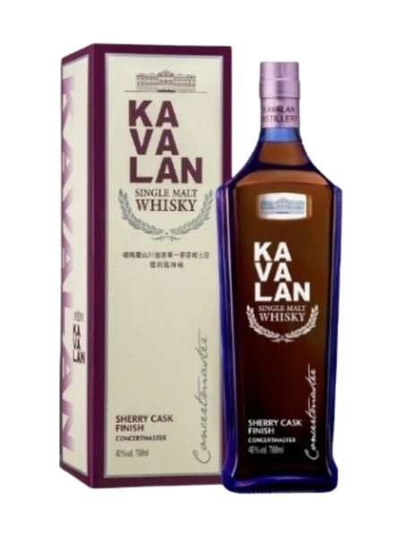 Whisky Single Malt Kavalan Concertmaster Sherry Cask Finish Whisky Single Malt Kavalan Concertmaster Sherry Cask Finish