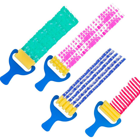 Set Infantil Pinceles De Esponjas + Túnica + Pinturas Jug027005