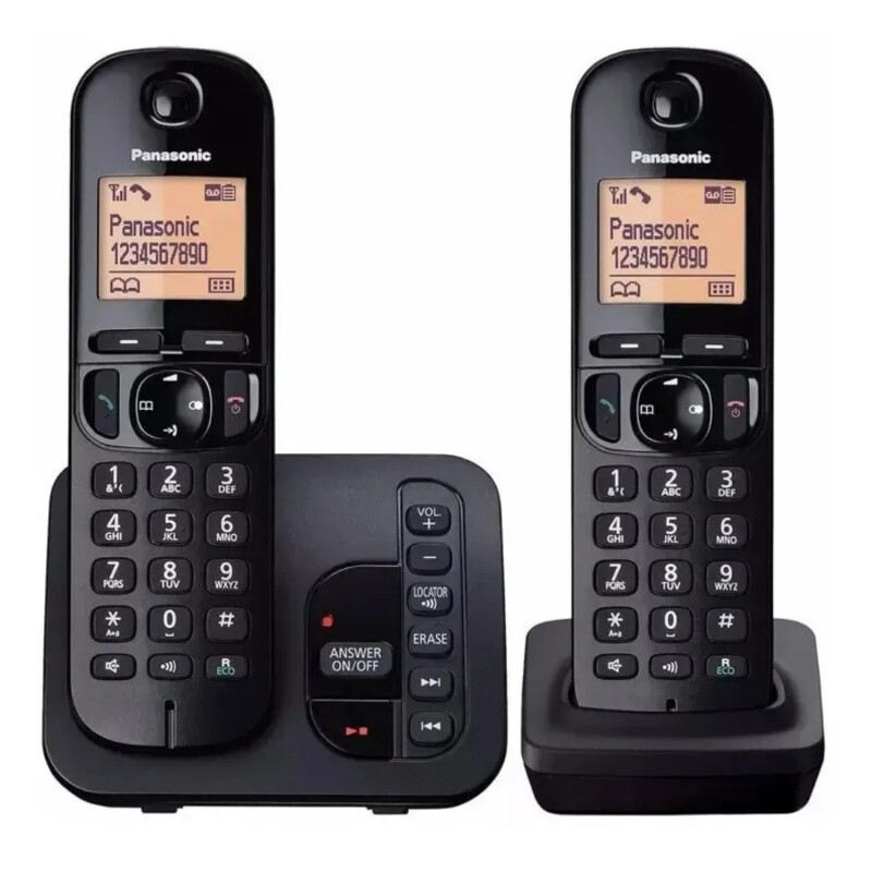 Teléfono Inalámbrico Panasonic con doble base Teléfono Inalámbrico Panasonic con doble base