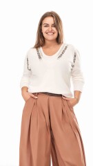 Sweater Lucca blanco