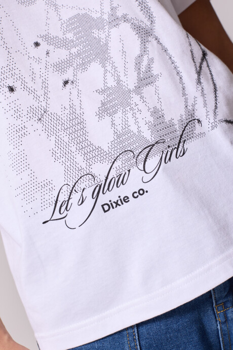 T-SHIRT CRUMI DIXIE Blanco