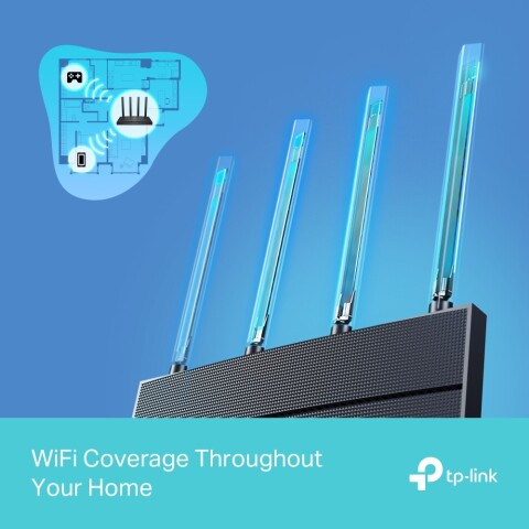 Router Tp-Link Wireless Archer AX12 AX1500 Doble Banda WiFi Router Tp-Link Wireless Archer AX12 AX1500 Doble Banda WiFi