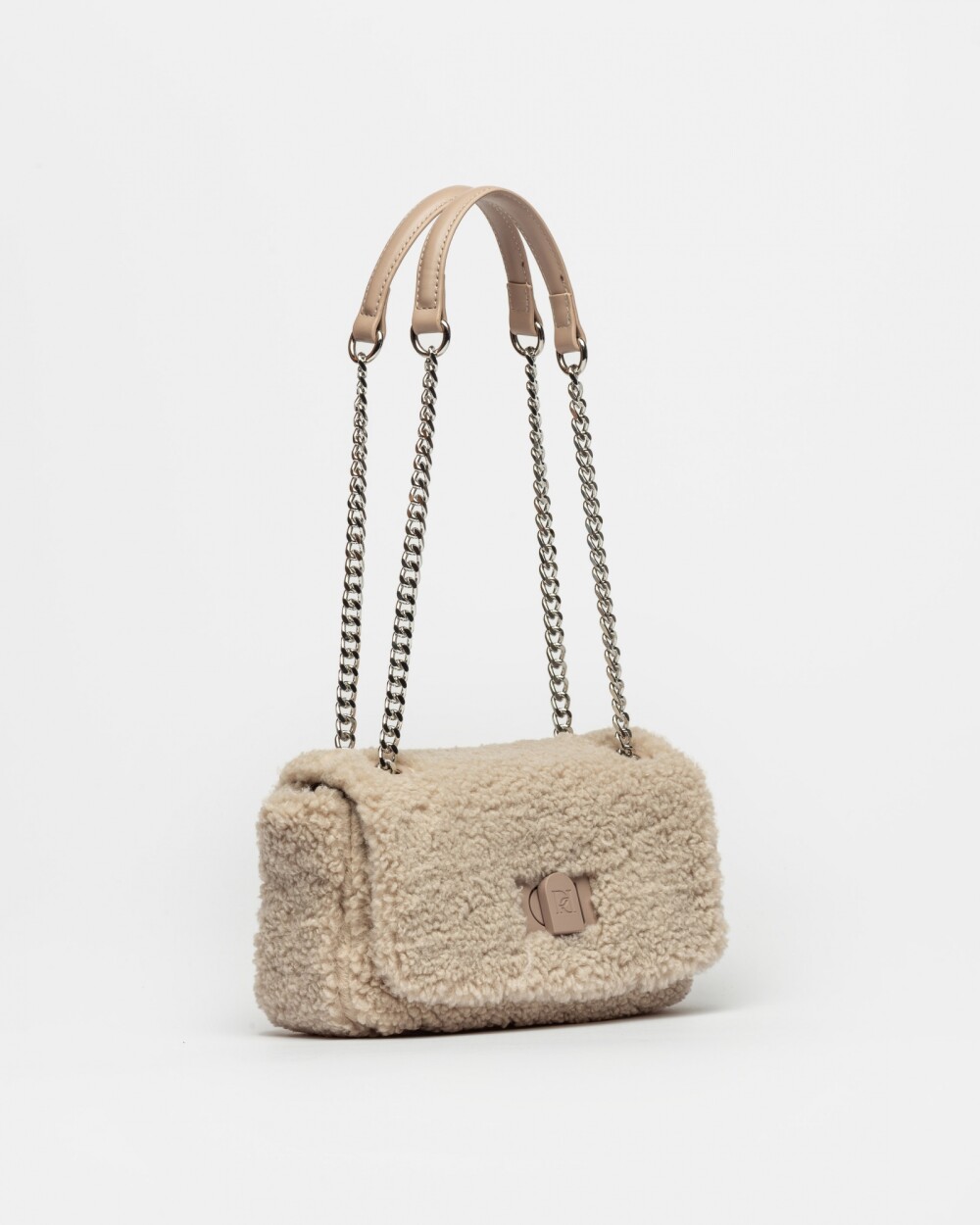 Bandolera Connie En Efecto Cuero Obejita Natural