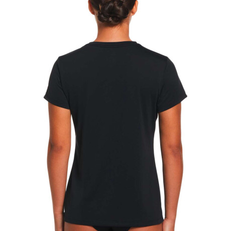 Remera Nike Short Sleeve Hydrogu De Niña Negro