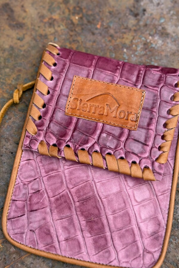 Cel Bag Crocco Uva