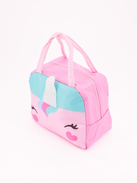 LUNCHERA ROSA UNICORNIO ROSADO