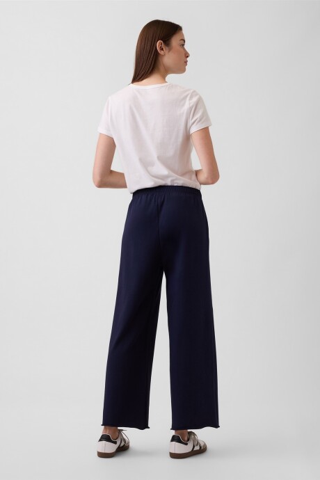 Pantalón Deportivo Sin Felpa Mujer Navy Uniform Logo