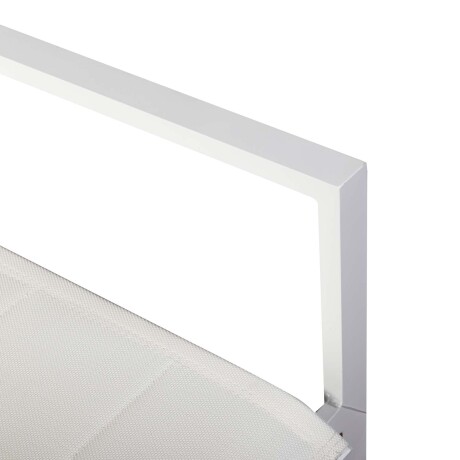 SILLA DE EXTERIOR ALUMINIO BLANCO PORTOFINO