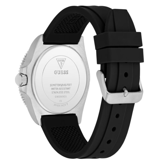 Reloj GUESS SPORT Silicona Negro Esfera 42mm 0