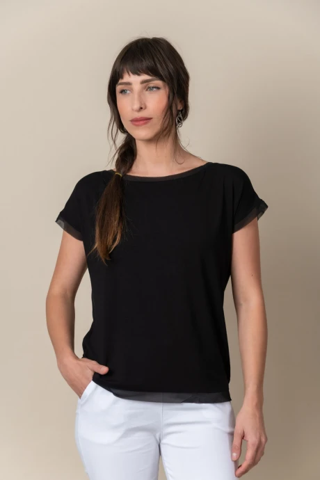 REMERA SIENNA Negro