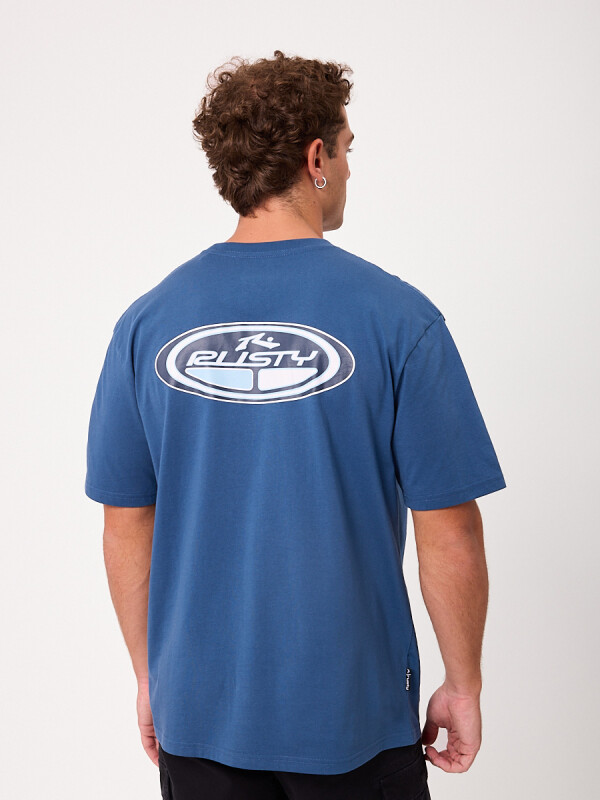 T-SHIRT XIMIT RUSTY Azul