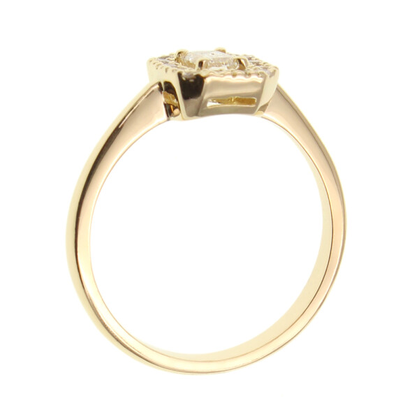 Anillo Danna de oro amarillo 18k con brillantes *ADAPTAMOS NUESTROS ANILLOS A MEDIA Anillo Danna de oro amarillo 18k con brillantes *ADAPTAMOS NUESTROS ANILLOS A MEDIA