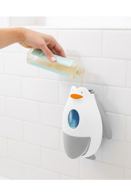 Dispensador de jabón, diseño pingüino Sin color