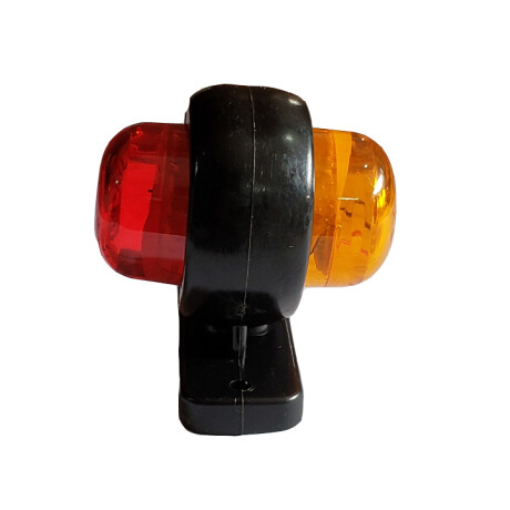FAROL - FARO LATERAL LED DOBLE 12/24 CAMION ROJO AMBAR - FAROL - FARO LATERAL LED DOBLE 12/24 CAMION ROJO AMBAR -