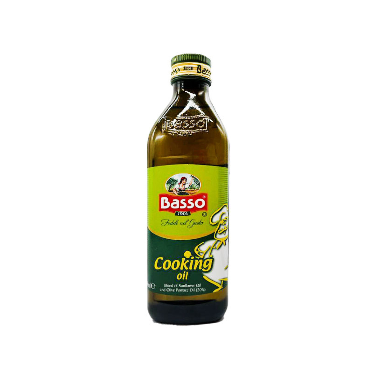 Aceite Oliva Girasol BASSO 500 ml Pomace 