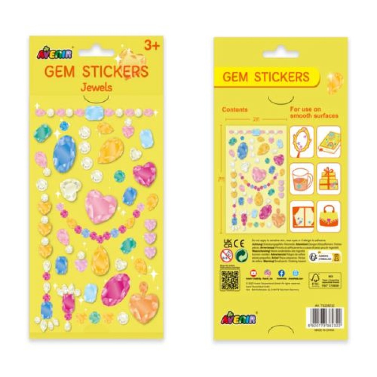 Gem Stickers- Gemas 