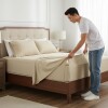 JGO SABANA BEIGE TWIN 120X200+30CM 3PZ Unica