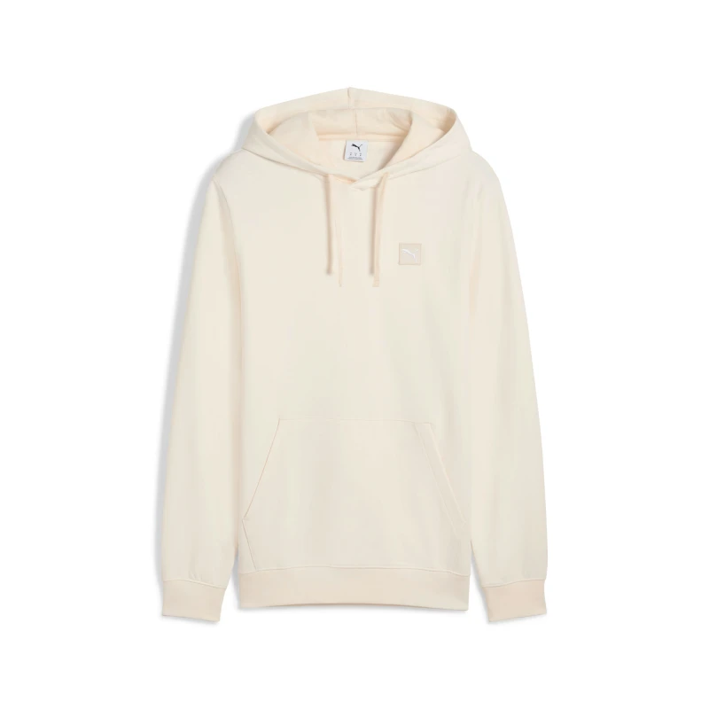 Abrigo Ess Elevated Hoodie TR de Hombre Crema
