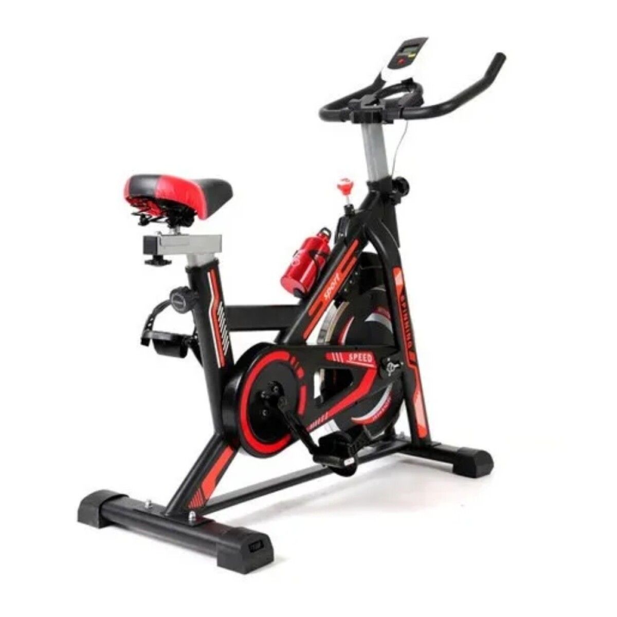Bicicleta estática sport spinning 13Kg - Rojo 
