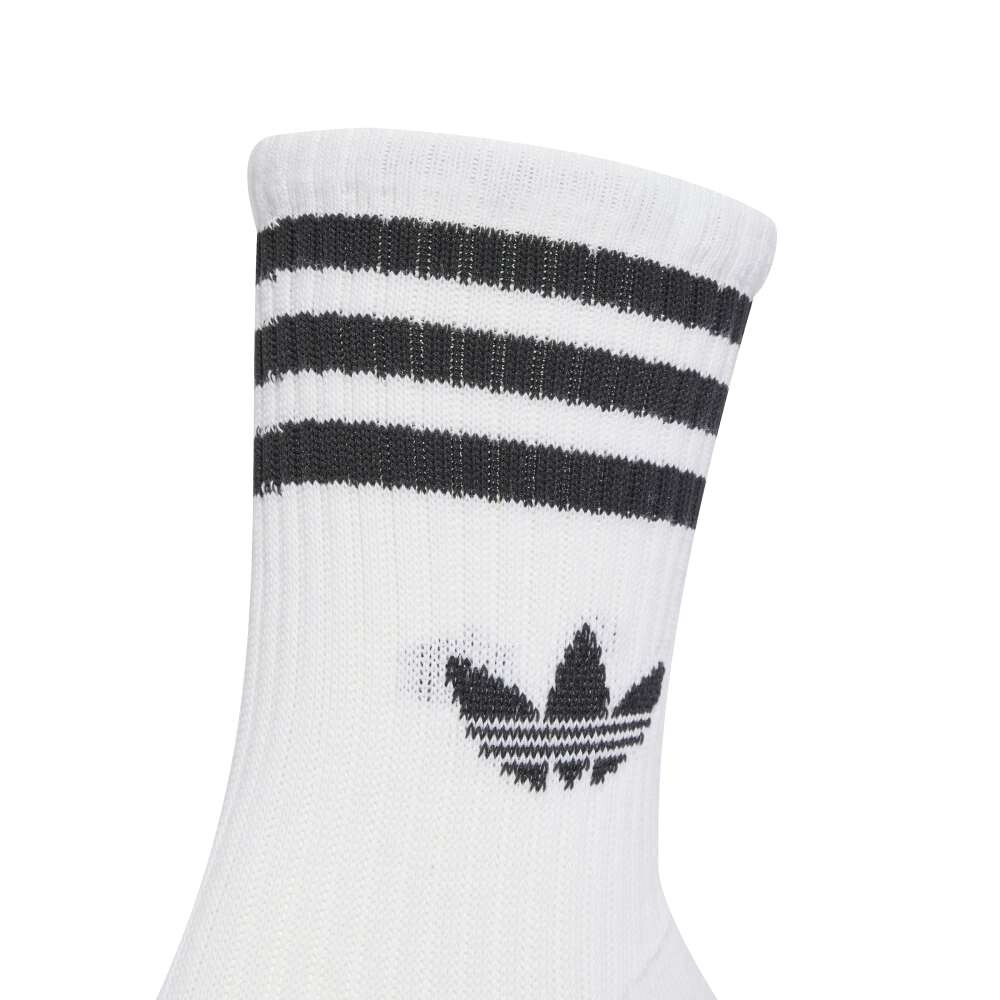 Medias Adidas 3S Crew S 6P Unisex White
