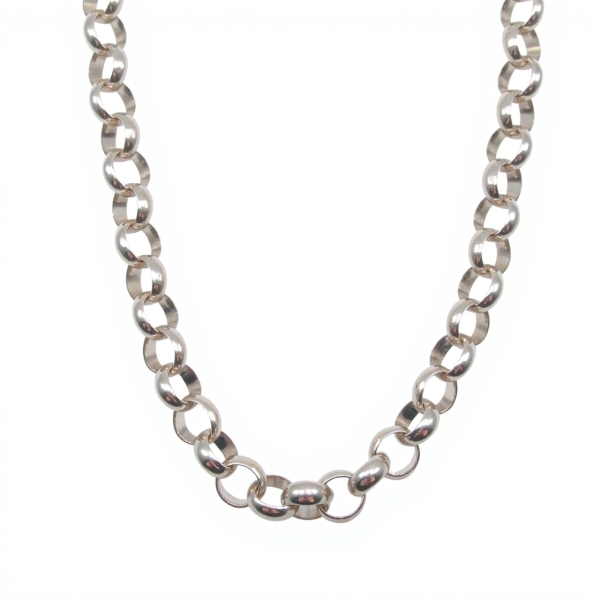 Cadena rolo - Plata 925 - sin piedra -CD5091 - sinpiedra 