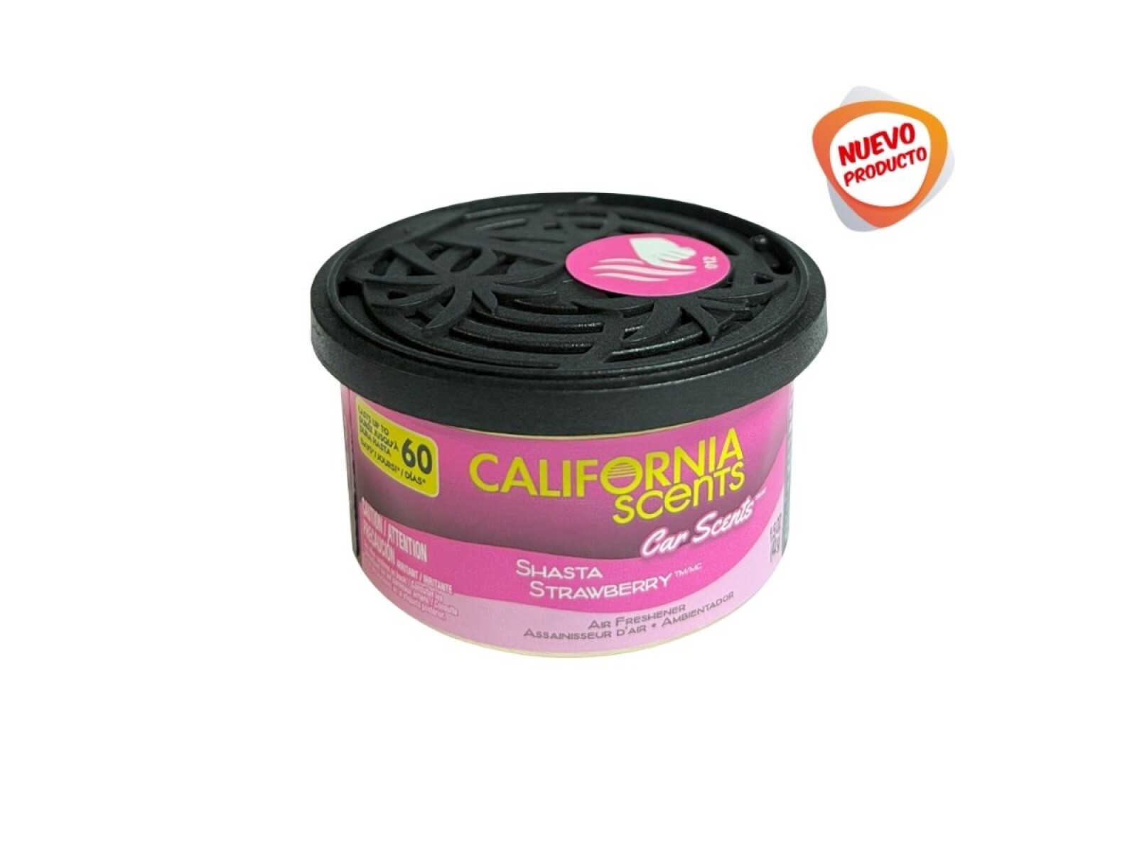 Aromatizador Lata Madera Starwberry Frutilla California Scents 