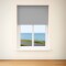 Cortina roller blackout 100x200 cm GRIS CLARO