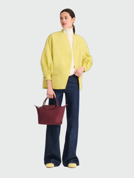 LONGCHAMP - LE PLIAGE ONE, CARTERA DE MANO S Bordó