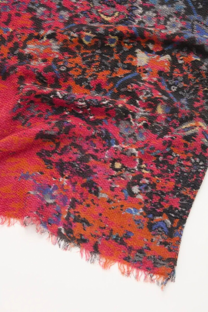 PAS PAISLEY BI COLOR SOFT 180X70 Rojo