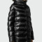 Herno-Campera de nylon rellena de plumas, Dora Negro