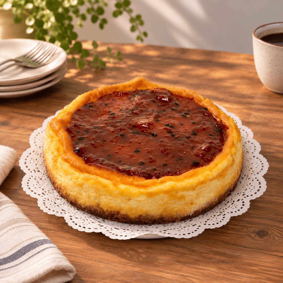 Cheesecake de Chocolate y Maracullá 