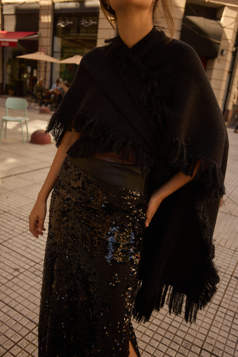 Mermaid Skirt Negro