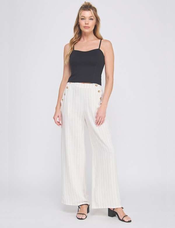 Top Crop Corse NEGRO
