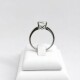 Anillo solitario con Zirconia grande engarce en cuatro puntas Anillo solitario con Zirconia grande engarce en cuatro puntas