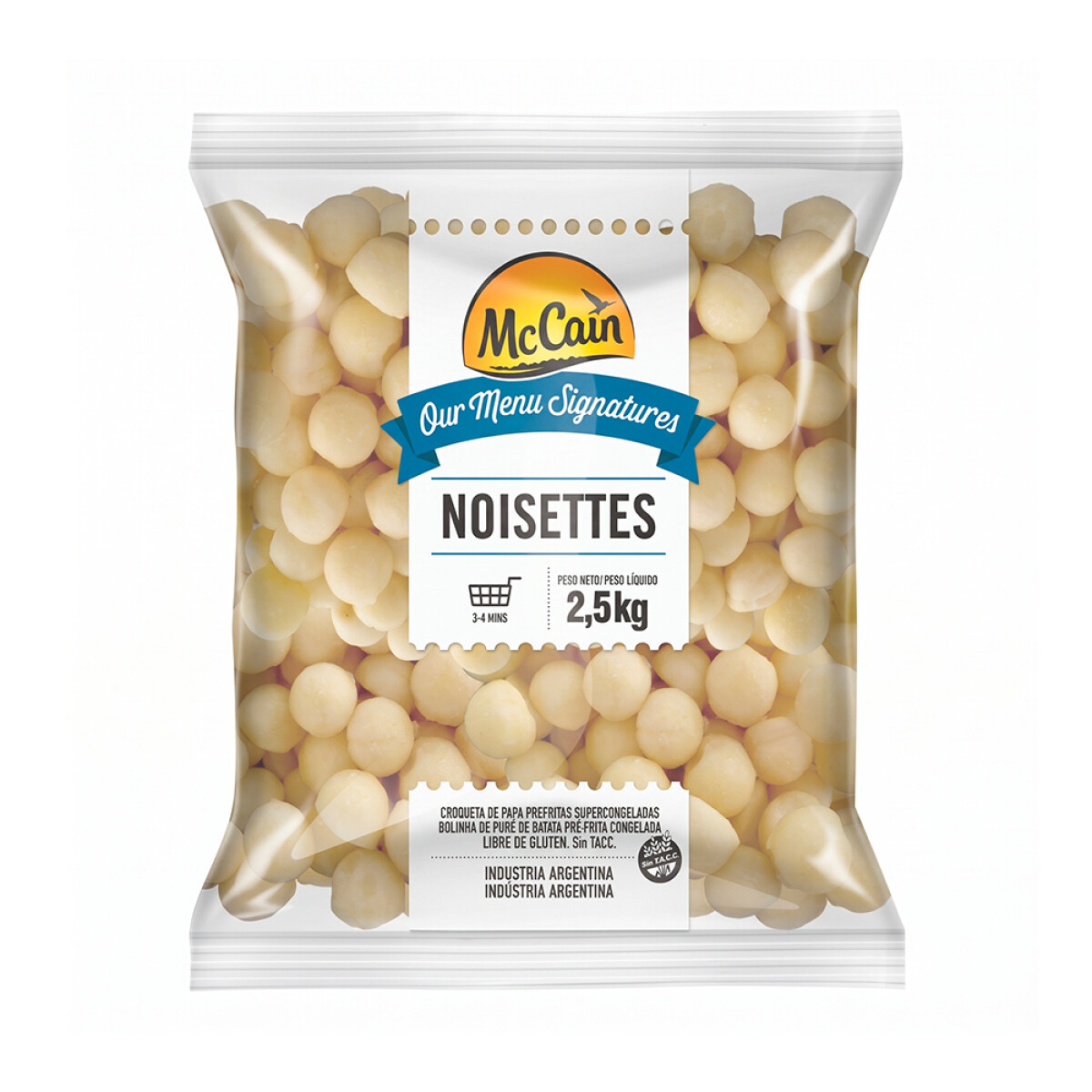 Noisettes Mc Cain 2,5 Kg 