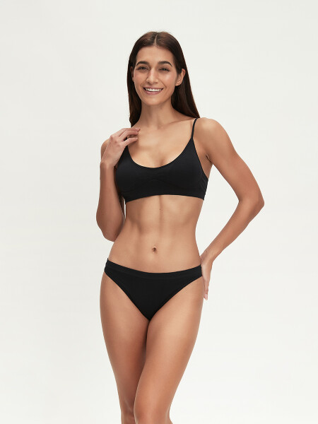 VEDETINA BASICA SEAMLESS NEGRO