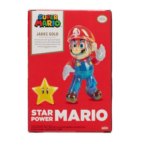 Figura Super Mario - Star Power Mario Figura Super Mario - Star Power Mario