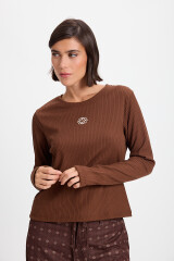 Remera Piel Chocolate