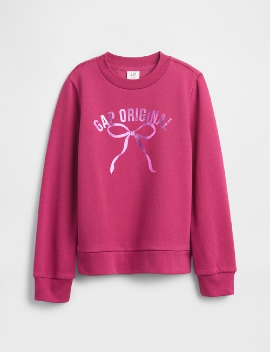 Buzo Deportivo Logo Gap Niña - Cerise 