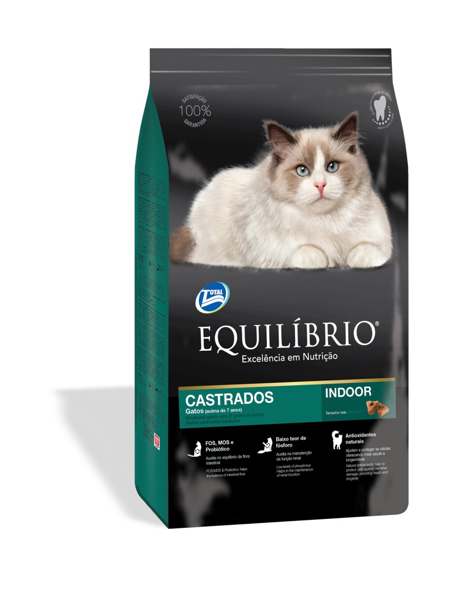 EQUILIBRIO GATOS CASTRADO MATURE 1,5KG 