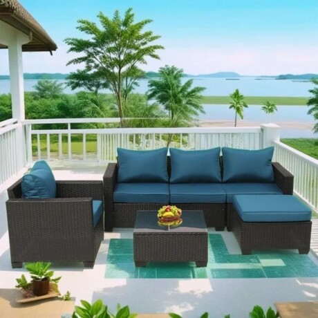 Juego de jardin Manhattan - Turquesa Juego de jardin Manhattan - Turquesa